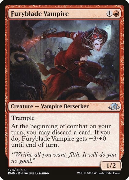 Furyblade Vampire, Eldritch Moon 128