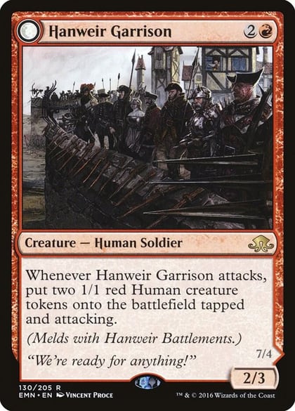 Hanweir Garrison, Eldritch Moon 130