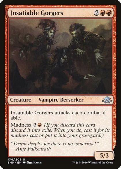 Insatiable Gorgers, Eldritch Moon 134