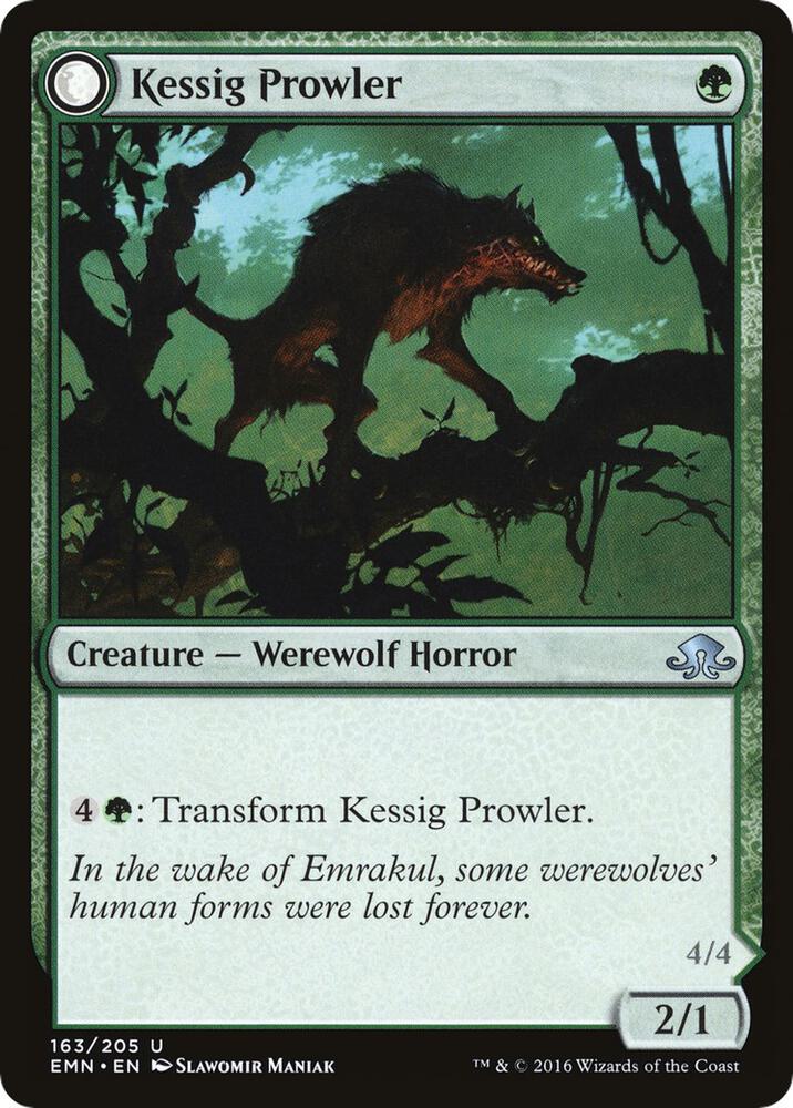 Kessig Prowler, Eldritch Moon 163