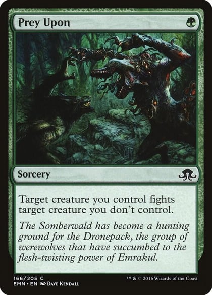 Prey Upon, Eldritch Moon 166