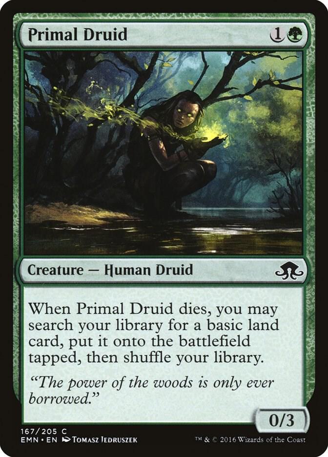 Primal Druid, Eldritch Moon 167