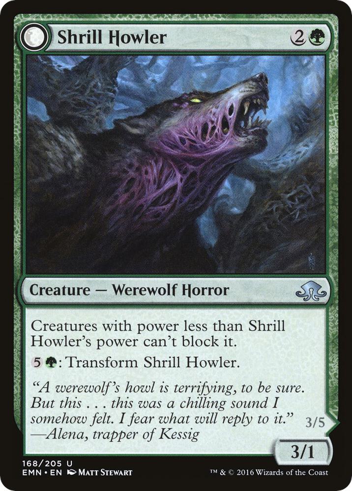 Shrill Howler, Eldritch Moon 168