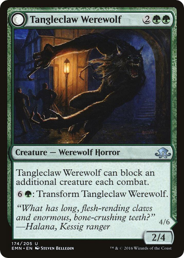 Tangleclaw Werewolf, Eldritch Moon 174