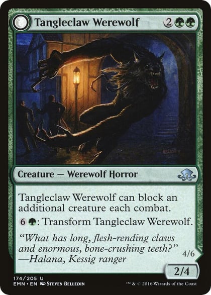 Tangleclaw Werewolf, Eldritch Moon 174