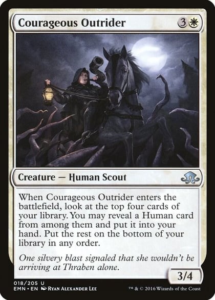 Courageous Outrider, Eldritch Moon 18