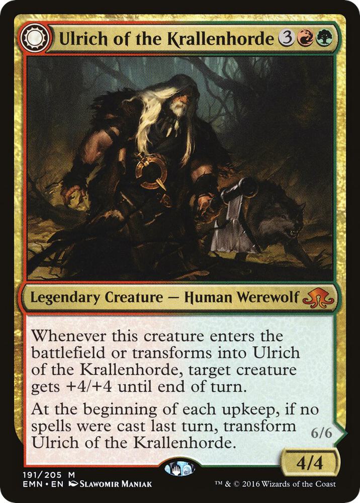 Ulrich of the Krallenhorde, Eldritch Moon 191