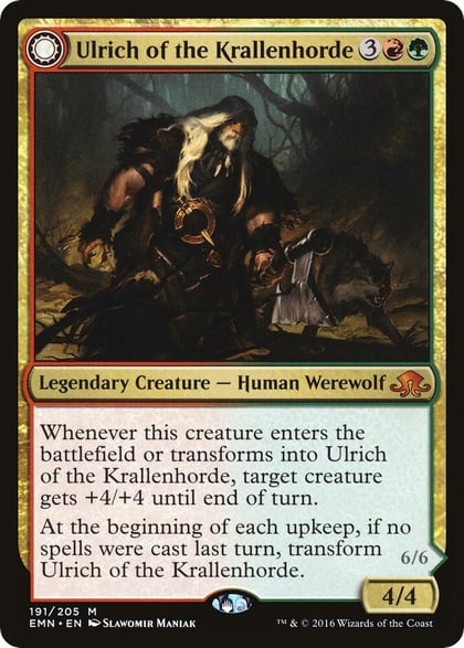 Ulrich of the Krallenhorde, Eldritch Moon 191