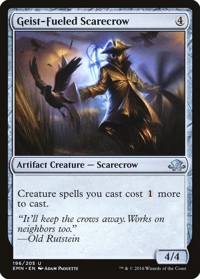 Geist-Fueled Scarecrow, Eldritch Moon 196