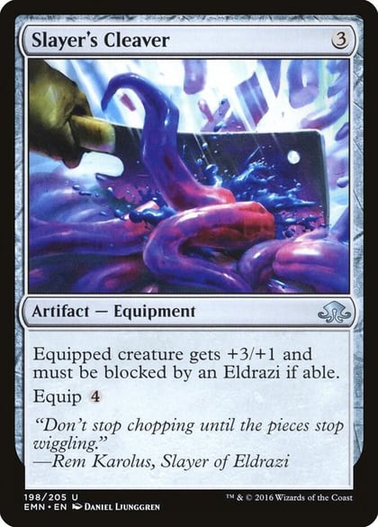 Slayer's Cleaver, Eldritch Moon 198