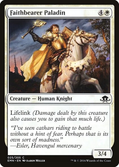 Faithbearer Paladin, Eldritch Moon 25