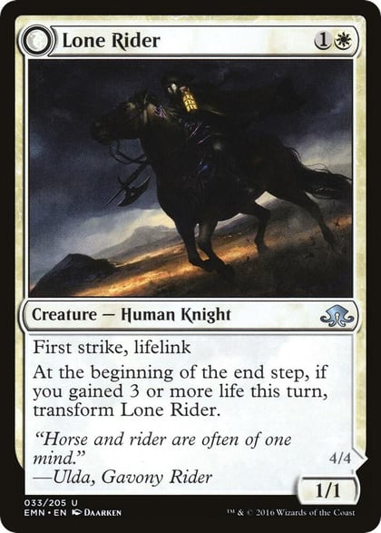 Lone Rider, Eldritch Moon 33