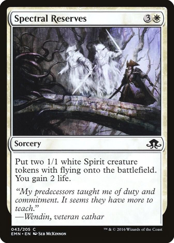 Spectral Reserves, Eldritch Moon 43