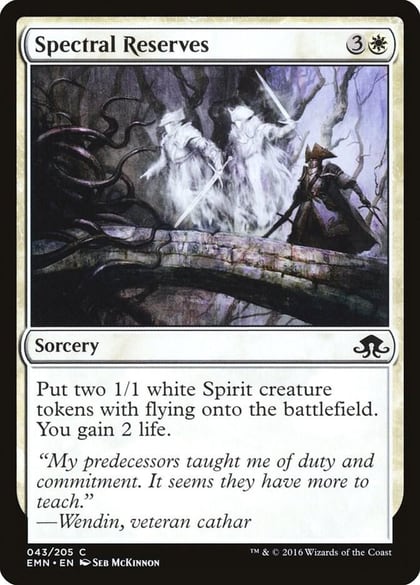 Spectral Reserves, Eldritch Moon 43