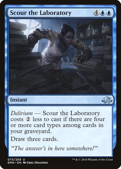 Scour the Laboratory, Eldritch Moon 73