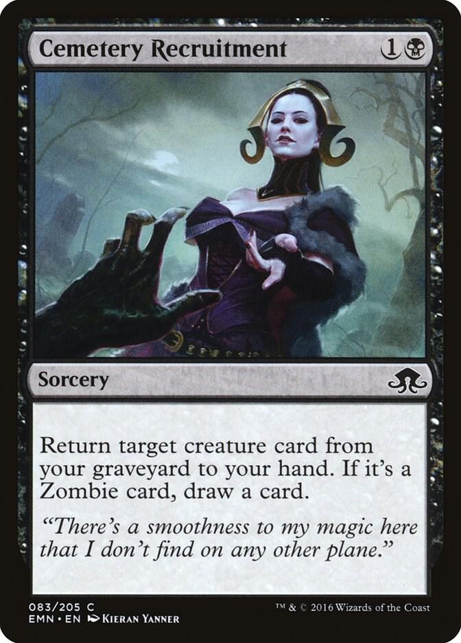 Cemetery Recruitment, Eldritch Moon 83
