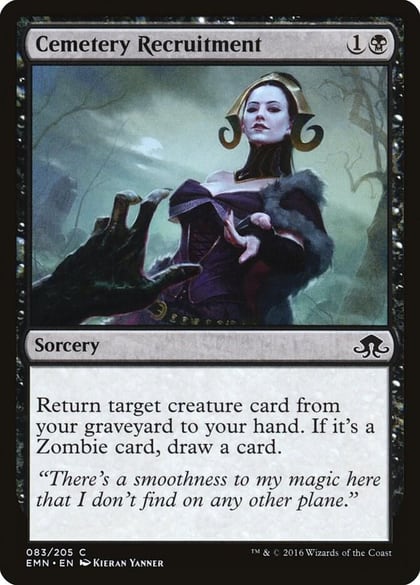 Cemetery Recruitment, Eldritch Moon 83