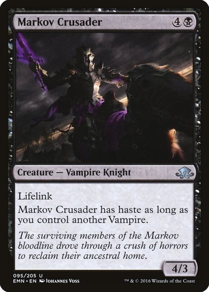 Markov Crusader, Eldritch Moon 95