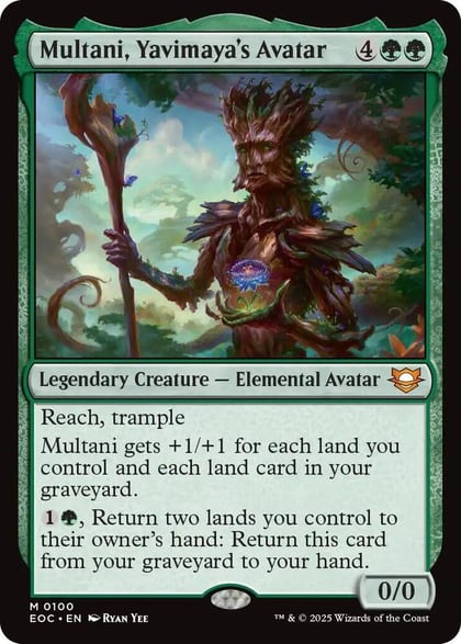 Multani, Yavimaya's Avatar, Commander: Edge of Eternities 100