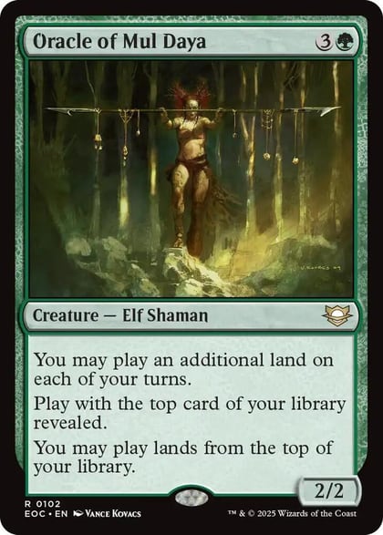 Oracle of Mul Daya, Commander: Edge of Eternities 102