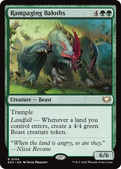 Rampaging Baloths, Commander: Edge of Eternities 104
