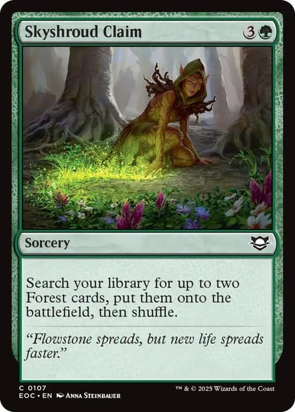 Skyshroud Claim, Commander: Edge of Eternities 107