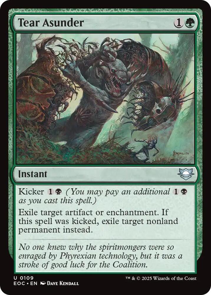 Tear Asunder, Commander: Edge of Eternities 109
