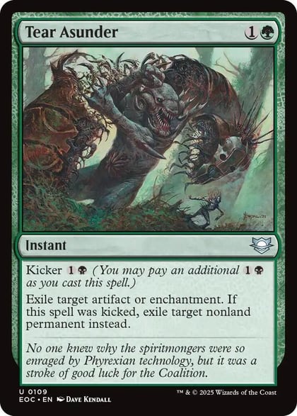Tear Asunder, Commander: Edge of Eternities 109