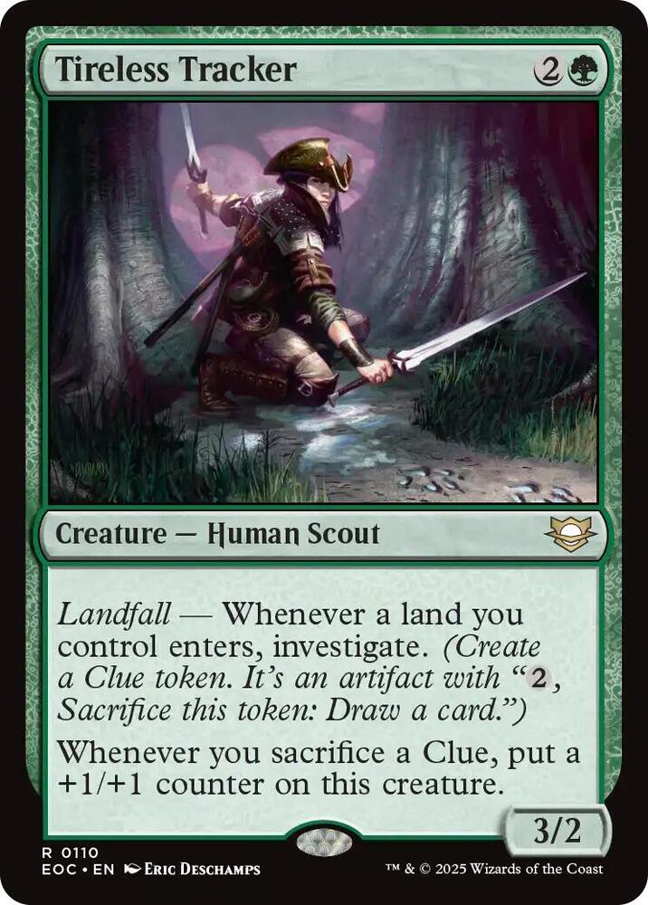 Tireless Tracker, Commander: Edge of Eternities 110