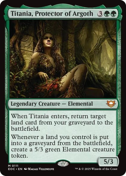 Titania, Protector of Argoth, Commander: Edge of Eternities 111