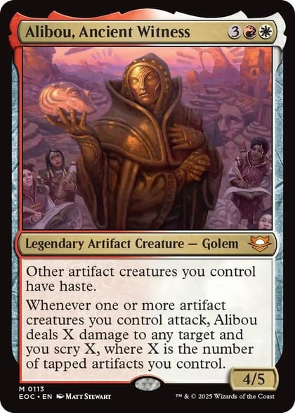 Alibou, Ancient Witness, Commander: Edge of Eternities 113