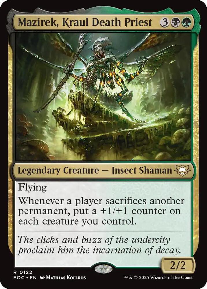 Mazirek, Kraul Death Priest, Commander: Edge of Eternities 122