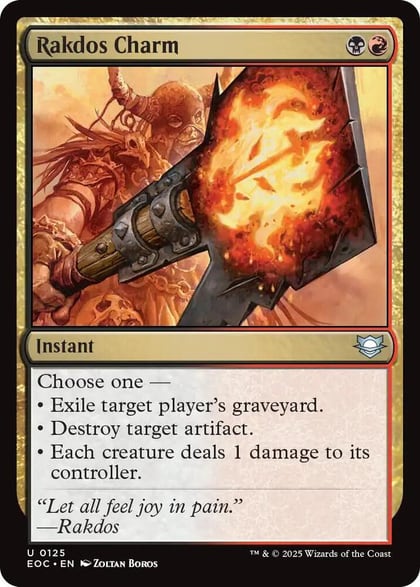Rakdos Charm, Commander: Edge of Eternities 125