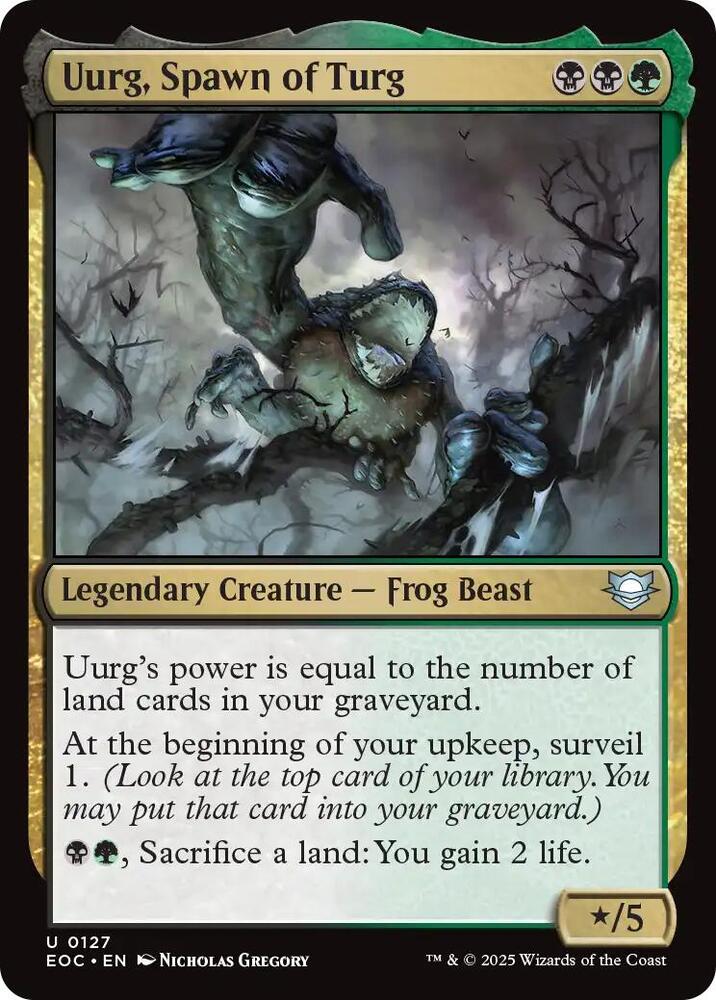 Uurg, Spawn of Turg, Commander: Edge of Eternities 127