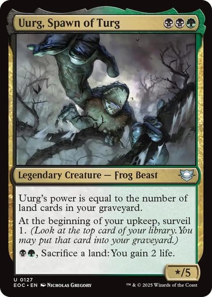 Uurg, Spawn of Turg, Commander: Edge of Eternities 127
