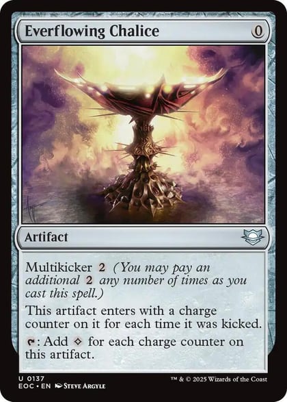 Everflowing Chalice, Commander: Edge of Eternities 137
