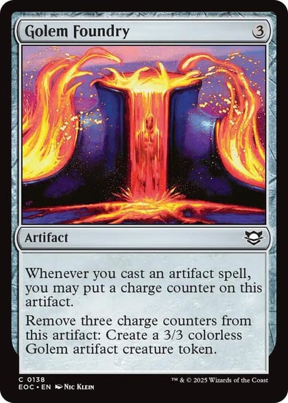 Golem Foundry, Commander: Edge of Eternities 138
