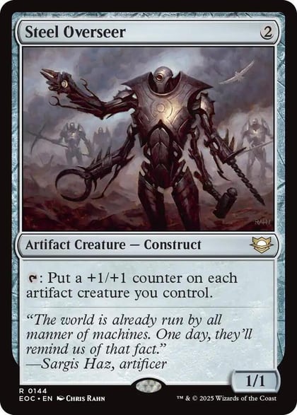 Steel Overseer, Commander: Edge of Eternities 144