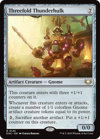 Threefold Thunderhulk, Commander: Edge of Eternities 145