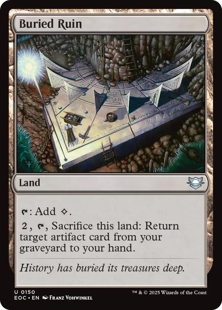 Buried Ruin, Commander: Edge of Eternities 150