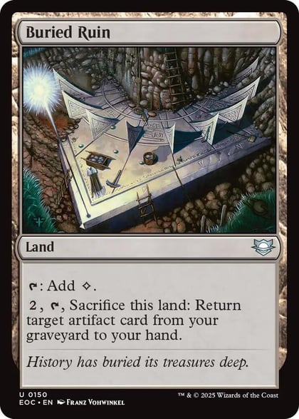 Buried Ruin, Commander: Edge of Eternities 150