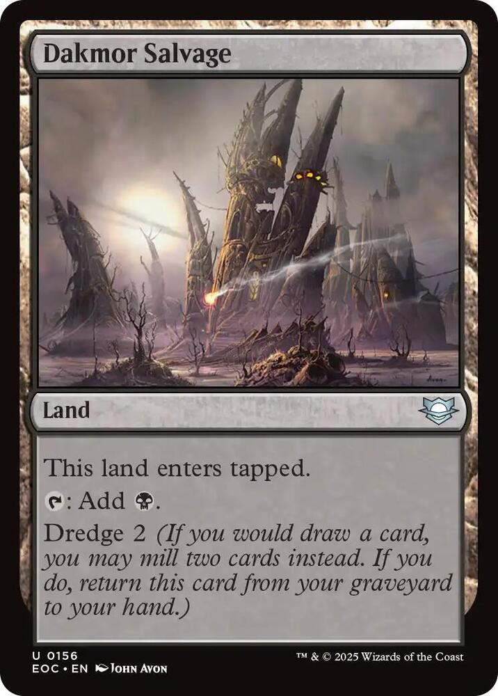 Dakmor Salvage, Commander: Edge of Eternities 156