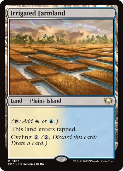 Irrigated Farmland, Commander: Edge of Eternities 162