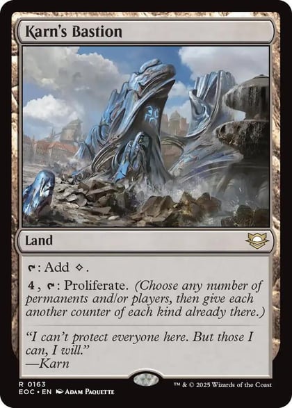 Karn's Bastion, Commander: Edge of Eternities 163