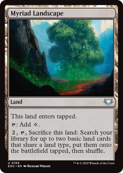 Myriad Landscape, Commander: Edge of Eternities 169