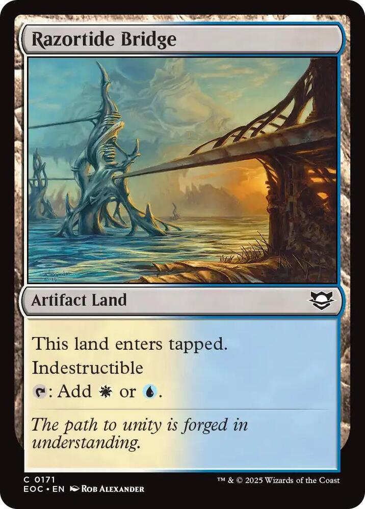 Razortide Bridge, Commander: Edge of Eternities 171