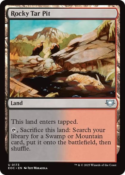 Rocky Tar Pit, Commander: Edge of Eternities 173
