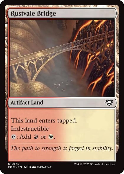 Rustvale Bridge, Commander: Edge of Eternities 175
