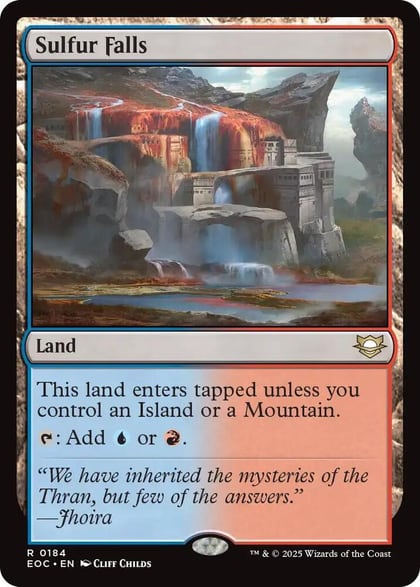 Sulfur Falls, Commander: Edge of Eternities 184