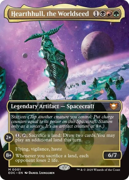 Hearthhull, the Worldseed (Borderless), Commander: Edge of Eternities 1